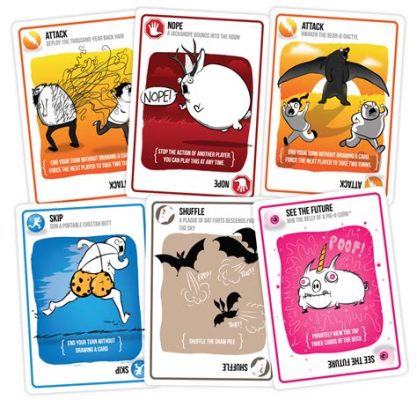 Exploding Kittens! A Cat-Themed Card Game That Will Have You Purring With Laughter (And Maybe Cursing a Little)