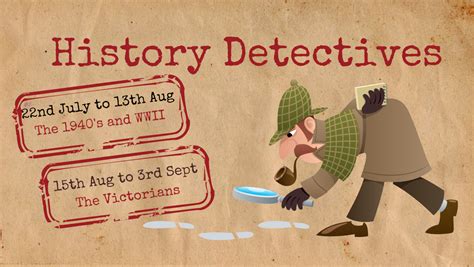 History Detectives! Uncover Fascinating Historical Events Through Puzzle Solving and Critical Thinking!