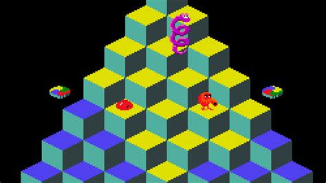 Qbert: A Quirky Cube-Hopping Caper Through Pixelated Pyramids!