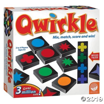 Qwirkle: A Colorful Puzzle Game That Tests Your Pattern Recognition and Spatial Reasoning Skills!